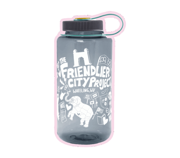 Limited Edition Pride 2025 Nalgene Sustain Water Bottle Wide Mouth